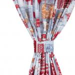 Шторы для кухни с подхватом Чудеса