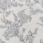 Шторы для кухни с подхватом Жуи