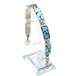 Браслет "Мозаика" бирюза, 20,5 см