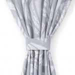 Шторы для кухни с подхватом Жемчуг