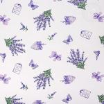 Шторы для кухни с подхватом Сиреневая дымка