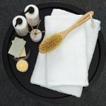 *Махровое полотенце GINZA 50х90, 100% хлопок, 450 гр./кв.м. 'Белый'