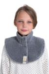 Воротник манишка ДЕТСКАЯ серая