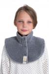 Воротник манишка ДЕТСКАЯ серая