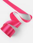 Лента атласная, 50 мм, 23±1 м, ярко-розовая №28