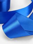Лента атласная, 50 мм, 23±1 м, синяя №40