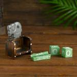 Вечный календарь «Слоник», 7?4?10 см, дерево, МИКС