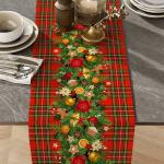 Дорожка для сервировки 50*150 см, хлопок 100% (Гирлянда)
