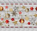 Дорожка для сервировки 50*150 см, хлопок 100% (Новогодняя звезда)