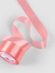 Лента атласная, 40 мм, 23±1 м, розовая №66