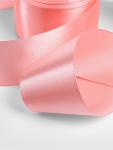 Лента атласная, 40 мм, 23±1 м, розовая №66