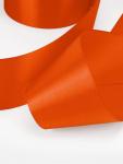Лента атласная, 50 мм, 23±1 м, оранжевая №164