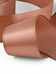 Лента атласная, 40 мм, 23±1 м, цвет бронзовый №117