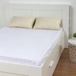 Наматрасник водонепроницаемый на резинке «Экономь и Я», 200?200+20 см, мулетон