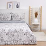 Постельное бельё 1.5-спальное LoveLife Plant, микрофибра