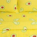Постельное бельё 1.5-спальное LoveLife Avocado, бязь