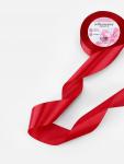 Лента атласная, 40 мм, 23±1 м, красная №33