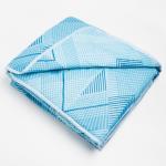 Одеяло 1.5-спальное облегченное 145?205, овечья шерсть, 200 г/м, бязь МИКС 120 г/м, хлопок 100%