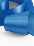 Лента атласная, 50 мм, 23±1 м, лазурно-синяя №97