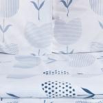 *Постельное бельё дуэт «Этель. Тюльпаны (вид 1)», поплин