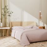 Постельное бельё 1.5-спальное LoveLife Silver cloud, мако-сатин