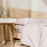 Постельное бельё 1.5-спальное LoveLife Silver cloud, мако-сатин