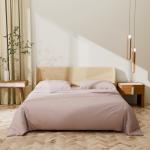 Постельное бельё 1.5-спальное LoveLife Silver cloud, мако-сатин