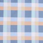 Постельное бельё 1.5-спальное LoveLife Square blue, сатин