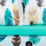 *Постельное бельё 2-спальное «Этель. Перья», поплин