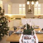 Дорожка для сервировки 50*150 см, хлопок 100% (В гостях у Деда Мороза)