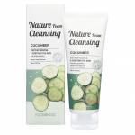 FOODAHOLIC NATURE FOAM CLEANSING #CUCUMBER Увлажняющая пенка для умывания с экстрактом огурца 150мл