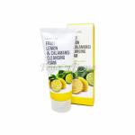 LEBELAGE Пенка для лица очищающая с экстрактами лимона и каламанси LEBELAGE FRUIT LEMON&CALAMANSI CLEANSING FOAM С/Г