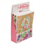 Блокноты «8 марта», 8 шт., А6 на скрепке, 32 листа