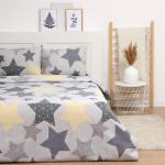 Постельное бельё 1.5-спальное LoveLife «Звезды», бязь
