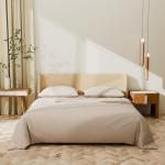 Постельное бельё 1.5-спальное LoveLife Ivory, сатин