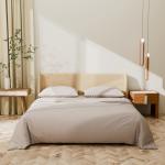 Постельное бельё 1.5-спальное LoveLife Silver garden, сатин