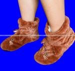 Носки-САПОЖКИ женские с мехом Мордочки ВЫСОКИЕ № 1