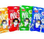 Карамель леденцовая "Sour burst" ассорти 4 вкуса