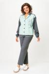 Костюм Aira Style 24231 т.серый+мята