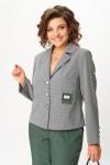 Костюм Aira Style 24240 серо-зеленый