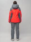 Горнолыжная куртка женская УЦЕНКА розового цвета 0758R