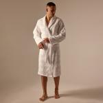 Халат вафельный мужской SL HOME: Chess «Блан де Блан», размер M, хлопок 100%, белый