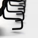 Держатель для кружек подвесной Доляна, на 12 предметов, чёрный