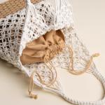 Сумка женская SL Home, ручное плетение, хлопок, 27?48 см