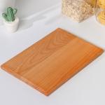 Доска разделочная Доляна «БУковский», 30?20?2 см, для стейка, дерево бук