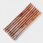 Блюдо Доляна «Бамбук», 36.5?15 см, стекло, коричневое