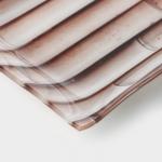 Блюдо Доляна «Бамбук», 36.5?15 см, стекло, коричневое