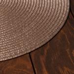 Салфетка сервировочная «Доляна. Овал», цвет медный, 45?30 см