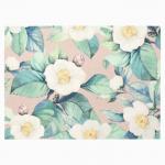 Салфетка на стол «Доляна. Камелия», ПВХ, 40?29 см