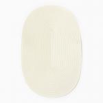 Салфетка сервировочная «Доляна. Овал», цвет молочный, 45?30 см